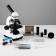 Microscope Laboratory multiplicity 40,100,400, backlight