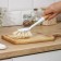 Brush for dishes Meli, 8 × 6.5 × 29 cm, bamboo handle, beige color