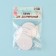 Velcro on a glue basis "Circle", set of 6 pcs., Size 1 pc. 4 cm