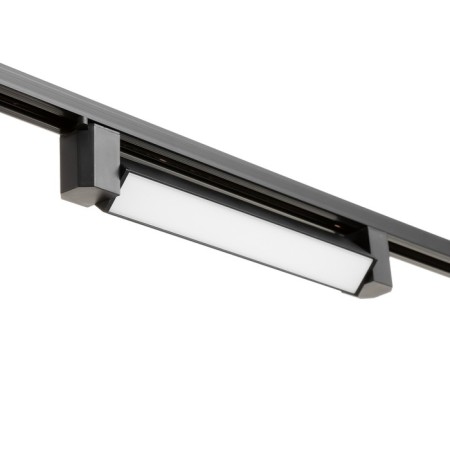 Simple LED track lamp 20W black 34x3.5x4.5 cm