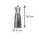 Tescoma Virgo pepper mill, 16 cm