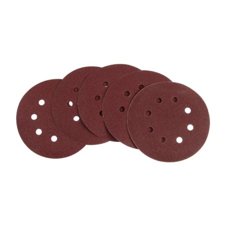 Circle of abrasive grinding under the "Velcro" tundra, perforated, 150 mm, P80, 5 pcs.-4