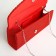 Female bag on a magnet, red color