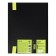 Folder 20 liners A5, 500 μm, Devente monochrome, texture, elastic band, black/neon yellow