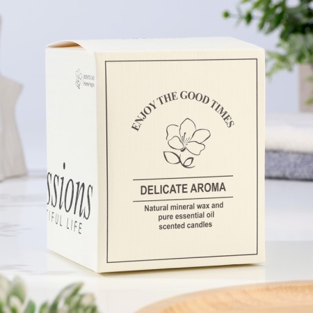 Aromatic candle in the Bank "Dome", English pear and freesia-4