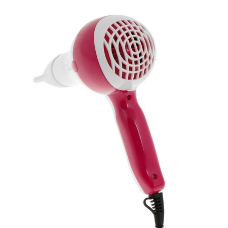 Hoodhelper HD-1601, 1600 W, 2 speeds, 2 temperature conditions, white-pink-4