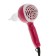 Hoodhelper HD-1601, 1600 W, 2 speeds, 2 temperature conditions, white-pink