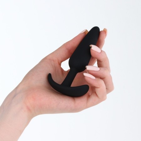 Anal traffic jam-hoods, without vibration, silicone Soft-Touch, 26 x 100 mm, black-2
