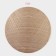 Set of serving napkins on the table “wave”, d = 38 cm, 4 pcs, color gold