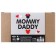 Set of paired mugs, 350 ml "Mammy, Daddy", Mickey and Friends