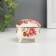 Coramics box on the legs "velvet roses" 6.1x7.7x4.8 cm