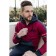 Sports costume men's ISee, size 46, dark blue color, burgundy