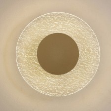 Wall lamp Mantra Jewel, Led, 1600lm, 3000k, 47 mm, gold color