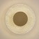 Wall lamp Mantra Jewel, Led, 1600lm, 3000k, 47 mm, gold color