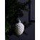 Christmas ball "bump" 6.5x6.5x8 cm, 1 LED, LR44X3 (in the set), T/white