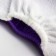 Reusable diaper "I believe in unicorns" purple color