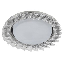 Lamp built -in era DK86, IP20, 15W, 110 mm, chromium color/transparent