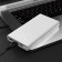 External battery Hoco J55, 10,000 mAh, 2 USB, 2 A, display, white