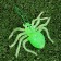 Luminous decorative suspension "Spider", 6 × 2.5 cm