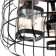 Lamp 2758/3 E27 40W Black 42x42x23-123 cm