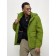 Sports male jacket, size 48, green color
