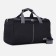 Sports bag with lightning, 2 outer pockets, long belt, black color