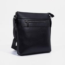 Male bag, black color