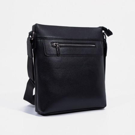 Male bag, black color