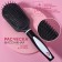Massage comb, 6.7 × 24 cm, black/white color