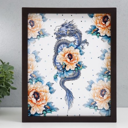 Open Open "Flower Dragon" 27x22 cm