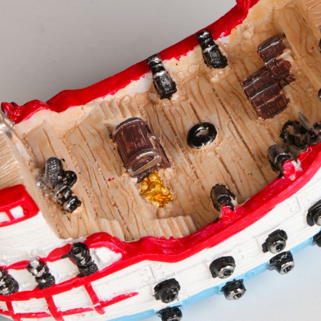 Souvenir ship "Pirate ship" 14*6*7cm-4