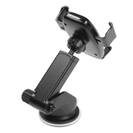 A phone holder with wireless charging, selfless capture 6-9.5 cm, black-2