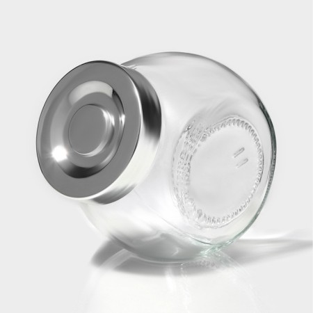 A set of glass cans for bulk products "Shine", 200 ml, 4 pcs-4