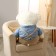 Soft toy "Bear", in a blue shirt, 100 cm