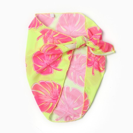 Separate swimsuit for girls, light color, height 98-104 cm-3