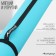 Fitness and yoga mat, 183x61x0.6 cm, gray/blue color