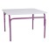 Table children's growing fairy "My baby", group 0-1, color white-violet