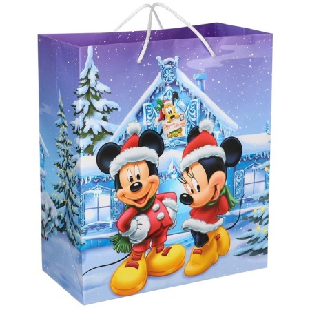 New Year. Gift package, 23x27x11.5 cm, packaging, Mickey Mouse-1