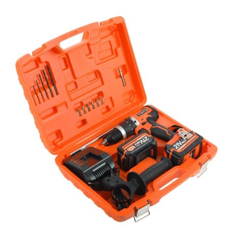 Drill-shuruvumvets Patriot Br216US-H, 21 V, 2X4 Ah, Li-Ion, 450 Nm, shock-11