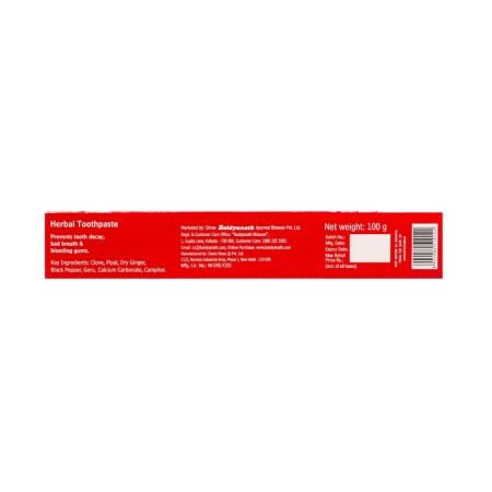 Baidyanath's toothpaste, 100 gr-5