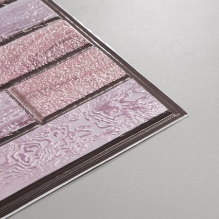 Self-adhesive PVC panel "Board 2 color" 30*30cm-1