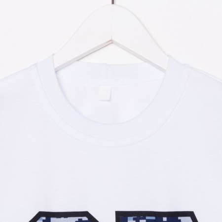 T -shirt for a boy, white color, height 116-1