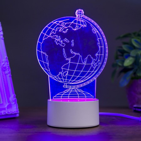 Light "Globe" Led RGB from the network 9.5x11x18 cm Risalux