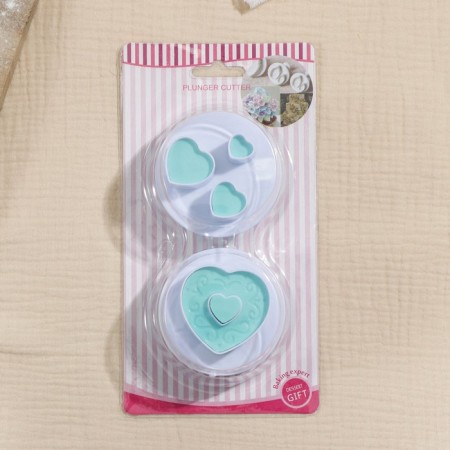 Set of confectionery plunger "Love", 2 pcs, color mix-4