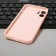 Luazon cover for the iPhone 12 Mini, Soft-Touch silicone, pink