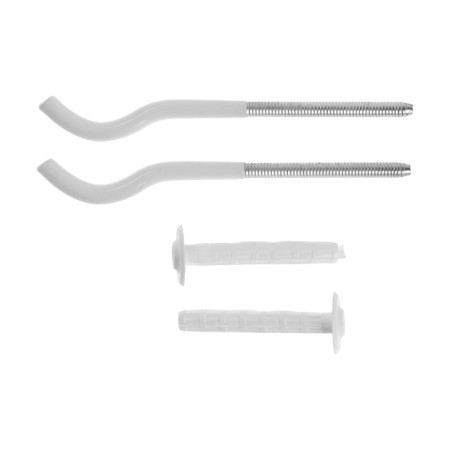 OMEC radiator bracket, with dowel, 7x170 mm, round, trimmed-1