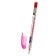 A set of gel pens, 18 colors, metallic, a body with a pattern, in a blister on a button