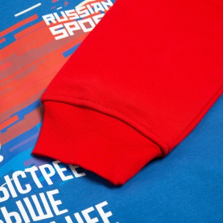 Hoody President Sports. Hard than. Humher, stronger, size s, red color-14