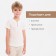 Рубашка для мальчика MINAKU: Cotton Collection цвет белый, рост 122