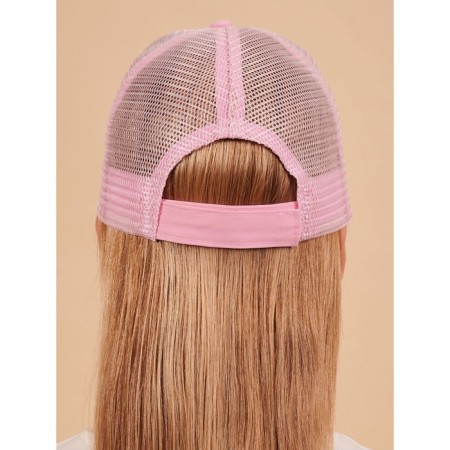 Children's cap, size 51-52, pink color-1